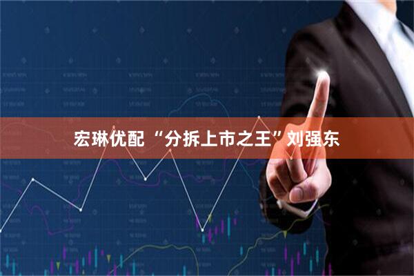 宏琳优配 “分拆上市之王”刘强东