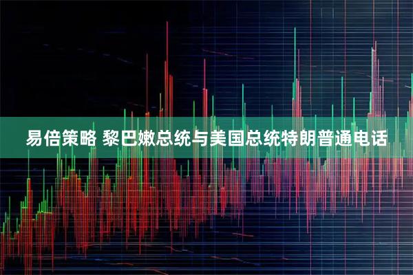 易倍策略 黎巴嫩总统与美国总统特朗普通电话