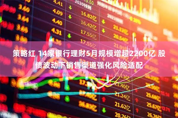 策略红 14家银行理财5月规模增超2200亿 股债波动下销售渠道强化风险适配