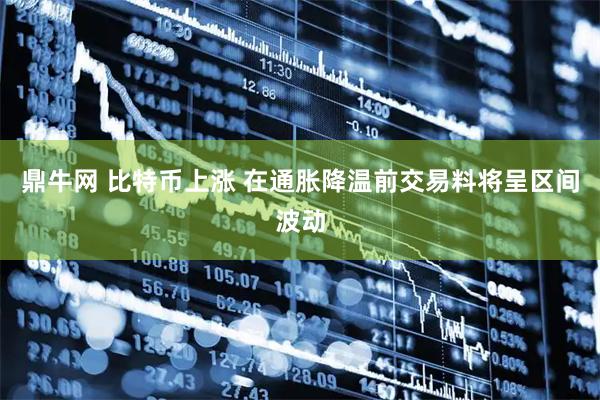 鼎牛网 比特币上涨 在通胀降温前交易料将呈区间波动