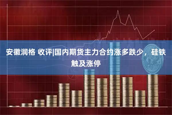 安徽润格 收评|国内期货主力合约涨多跌少，硅铁触及涨停